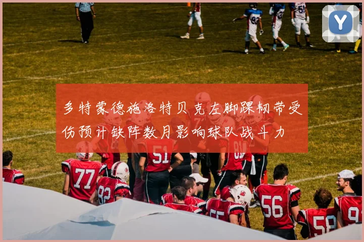 多特蒙德施洛特贝克左脚踝韧带受伤预计缺阵数月影响球队战斗力